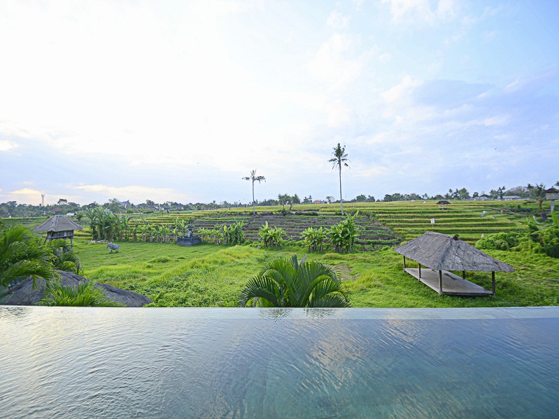 Rumah mewah di kawasan pedesaan Canggu, Bali