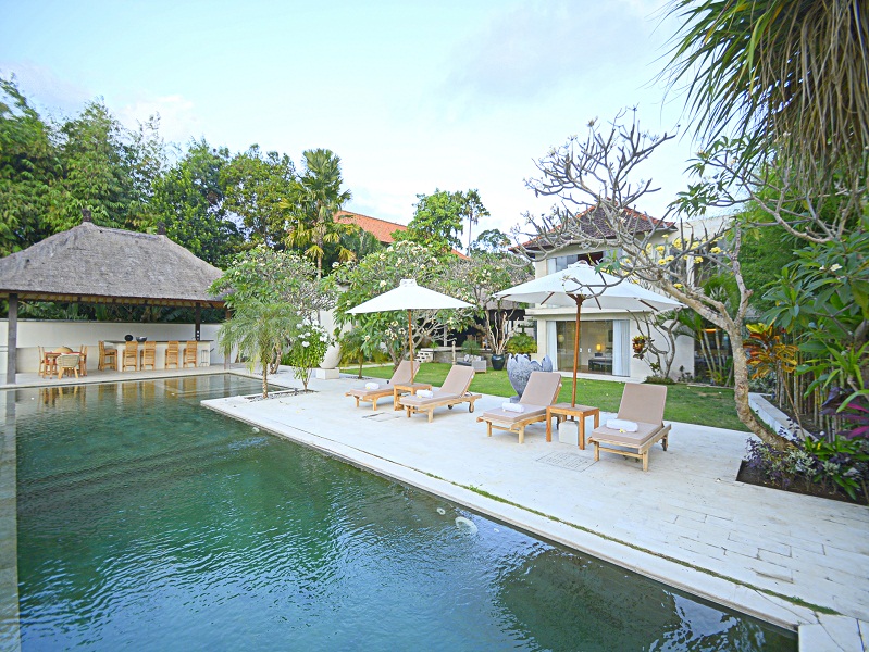 Rumah mewah di kawasan pedesaan Canggu, Bali