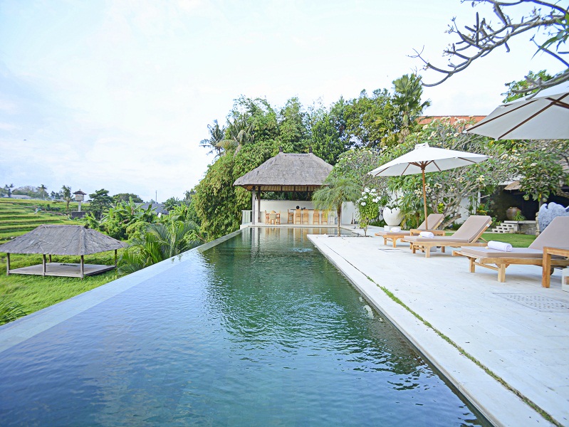 Rumah mewah di kawasan pedesaan Canggu, Bali