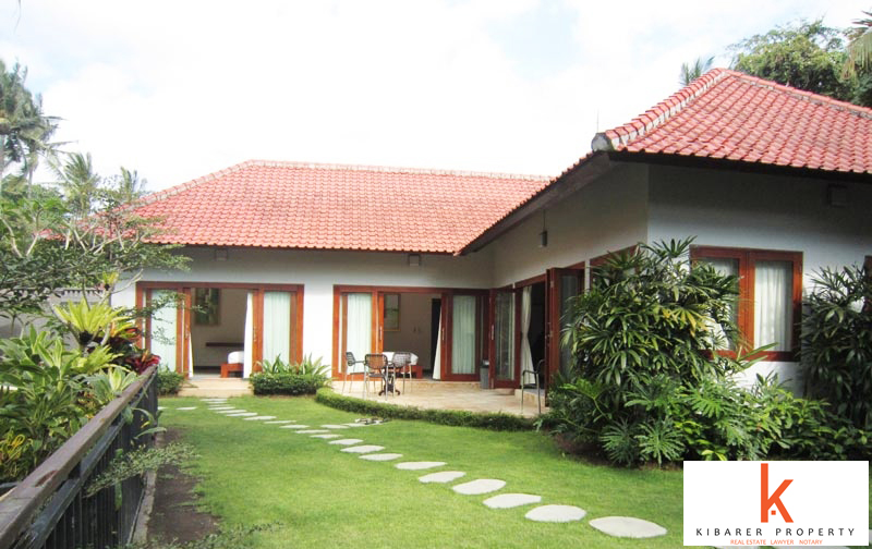 Villa remplie de sérénité à vendre 2 chambres à Sanur