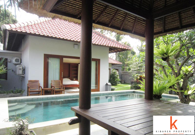 Villa remplie de sérénité à vendre 2 chambres à Sanur