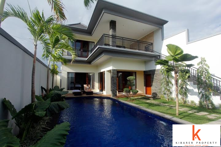 Luxurious Five Bedrooms Freehold Villa for Sale in Canggu