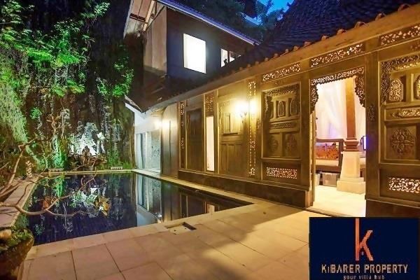 2 Bedroom Stunning Antique Joglo Style Freehold Villa For Sale In Bukit