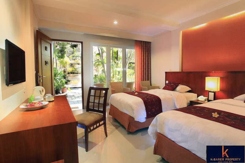 Terbaik Hotel Investasi Leasehold Peluang Dijual di Legian Kuta