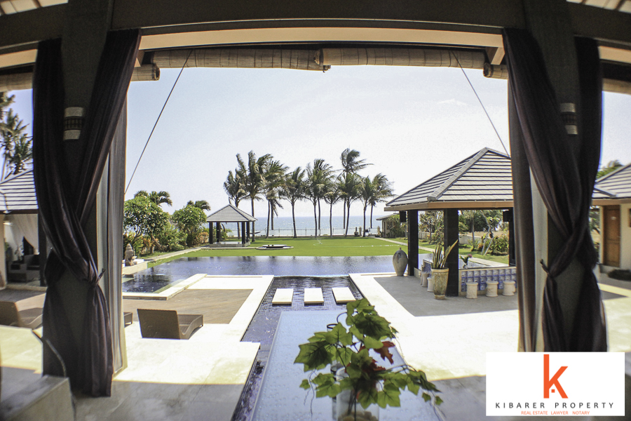 Luxurious Beachfront Villa for Sale in Tabanan