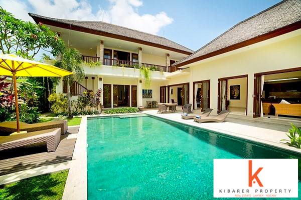 Luxurious Five Bedrooms Freehold Villa for Sale in Canggu