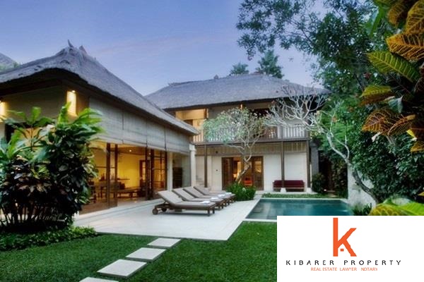 Luxurious Five Bedrooms Freehold Villa for Sale in Canggu