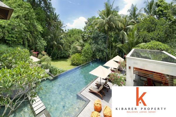 5 Chambre Iconic Freehold Riverside Immobilier à vendre dans le centre de Bali