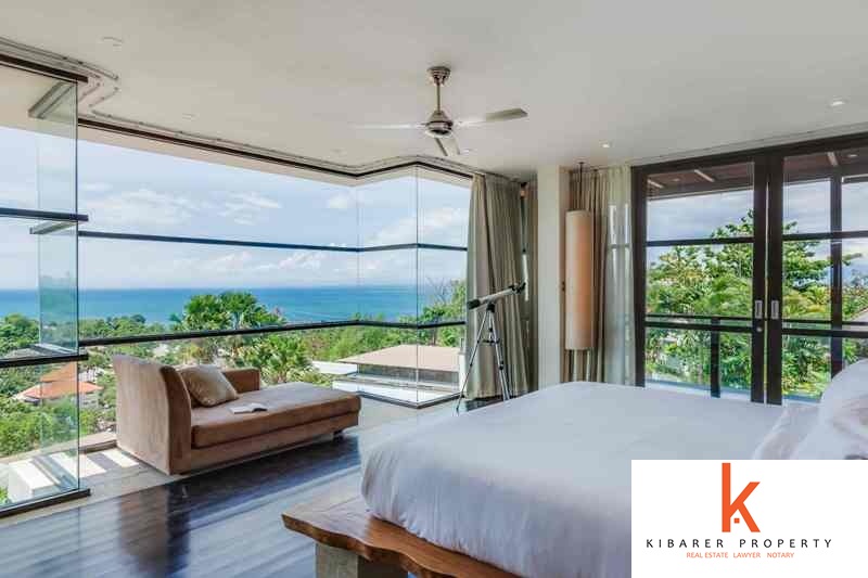 Sempurna 6 Kamar Tidur Cliff depan Real Estate Dijual di Jimbaran Bay