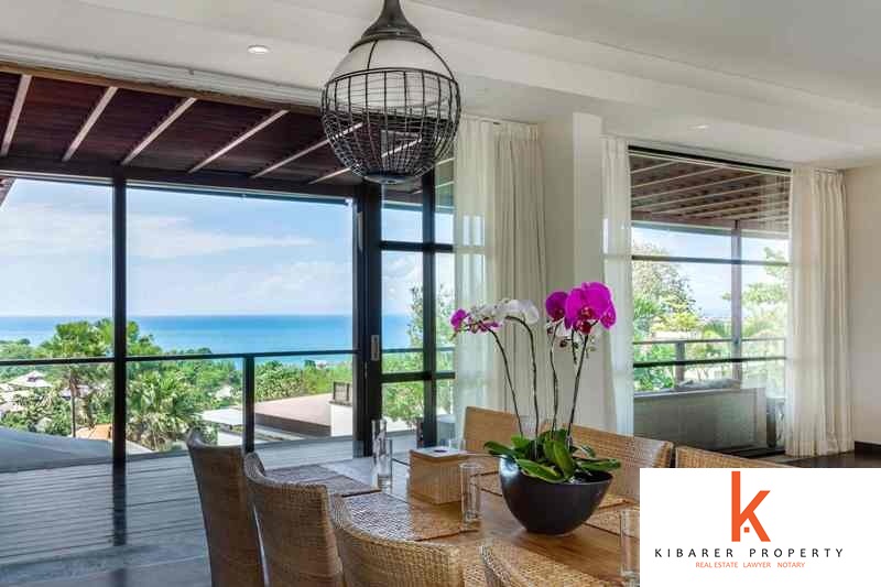 Sempurna 6 Kamar Tidur Cliff depan Real Estate Dijual di Jimbaran Bay