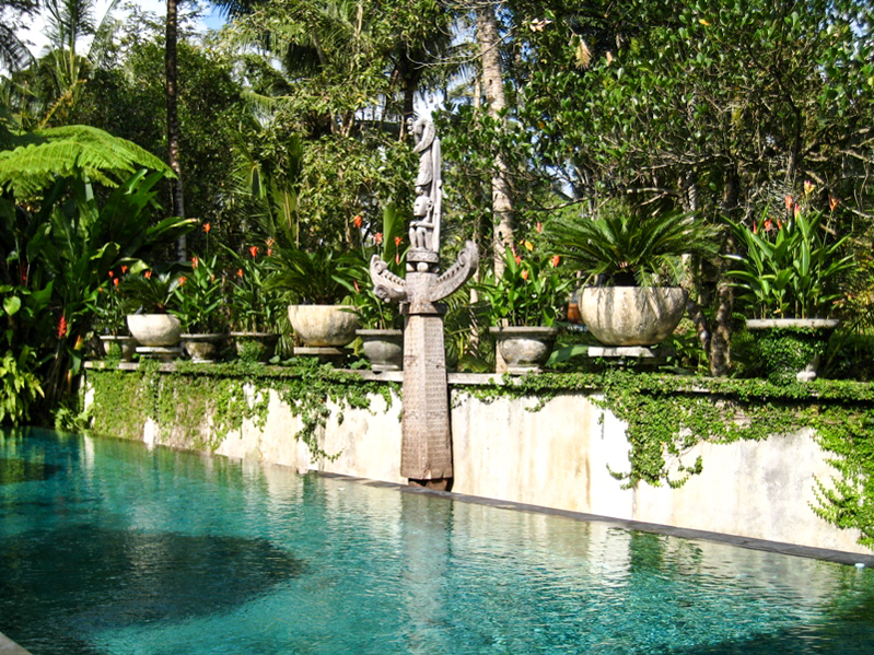 Indah modern Bali Villa Dijual di Ubud