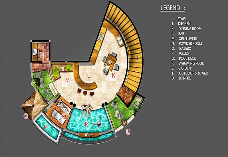 Terbaik Private Villa Resort Dijual di Ubud