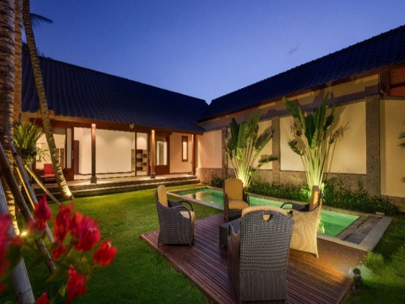 Villa indah dan damai di Canggu