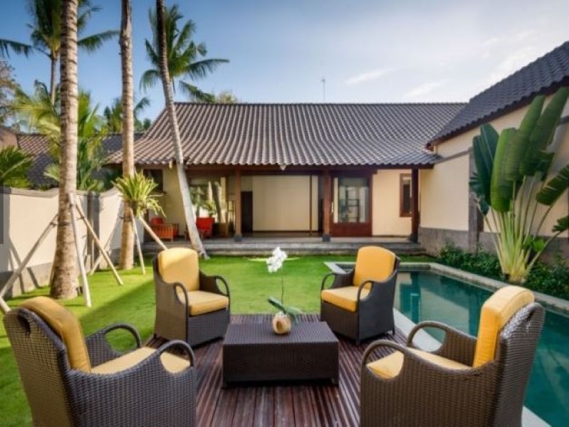 Villa indah dan damai di Canggu