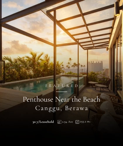 Brand New Penthouse Near the Beach for Sale in Berawa