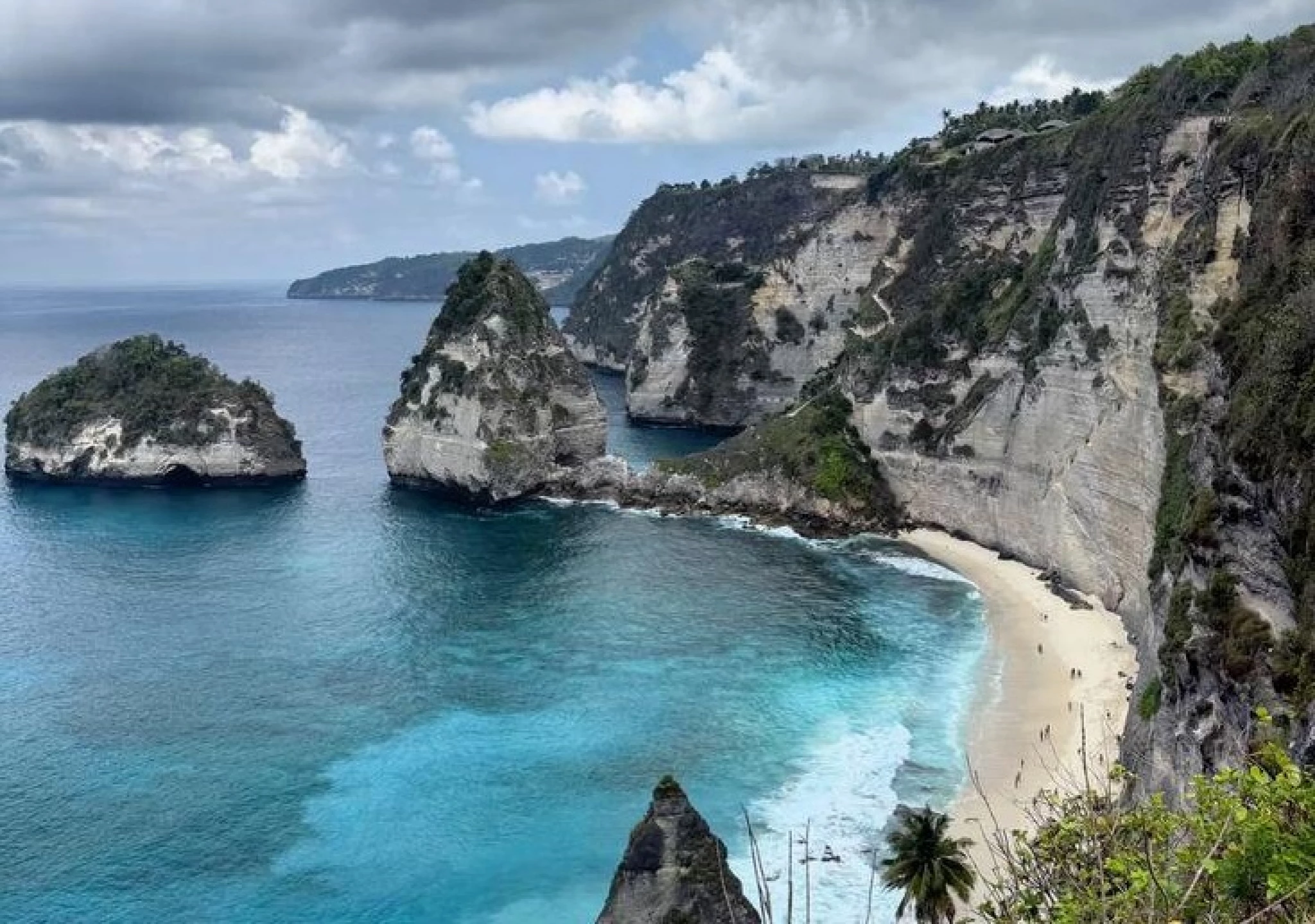 views in nusa penida