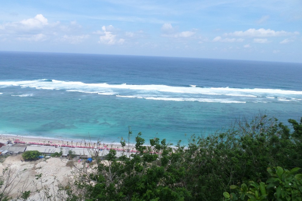 Beautiful cliff land with ocean view in Pandawa 