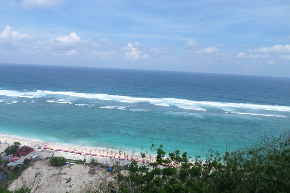 Beautiful cliff land with ocean view in Pandawa 