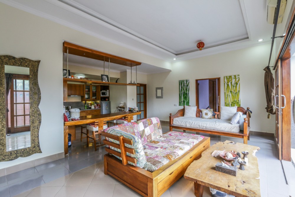 Paisible villa en pleine propriété de trois chambres à coucher à vendre à Pererenan