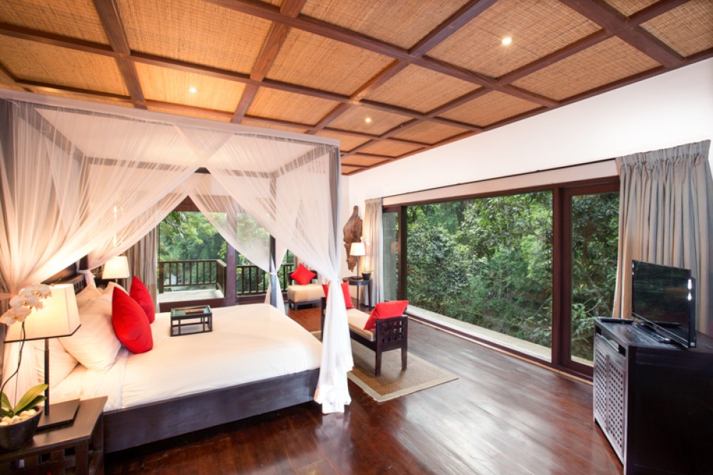 Luxurious villa with spacious land for sale in Canggu