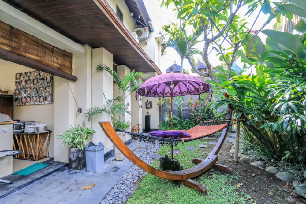 Villa confortable et traditionnel à vendre à Kerobokan