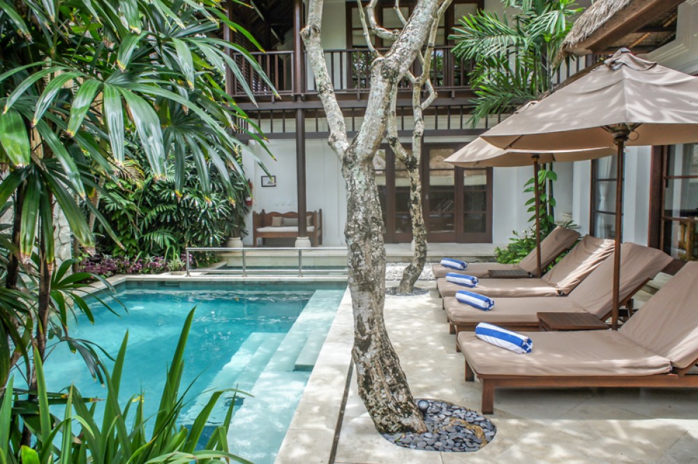 Bali tingkat dua yang indah gaya villa terletak di Jimbaran Bay 5 eksklusif * Resort