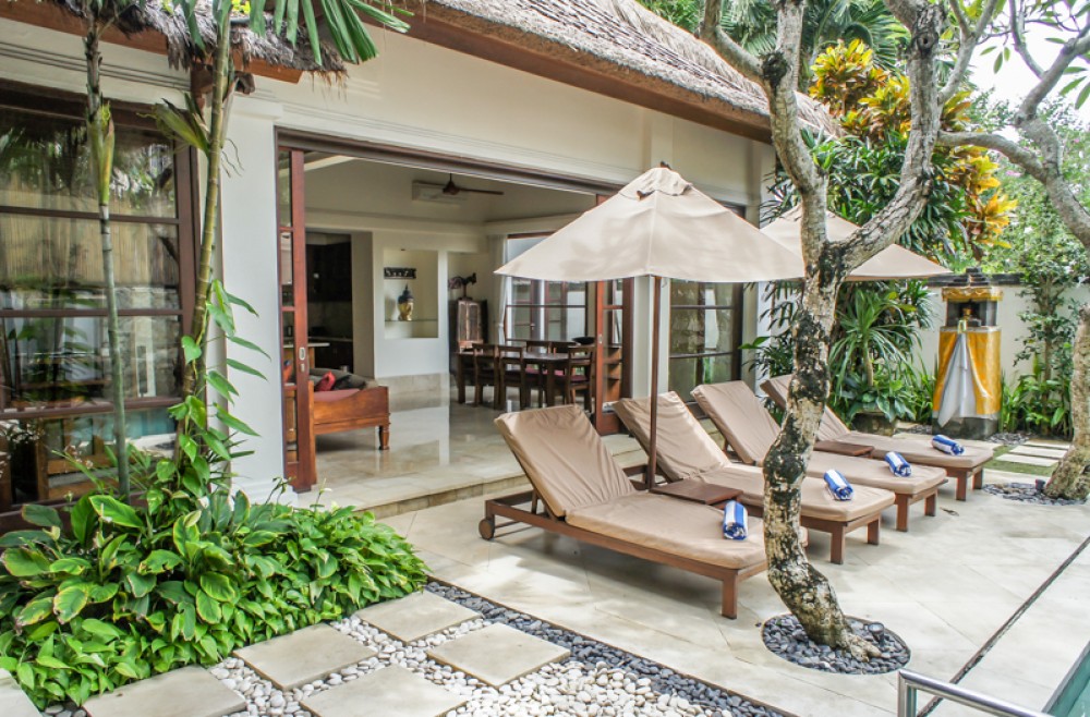 Beau balinais de niveau deux de style villa situé dans une exclusivité Jimbaran Bay 5 * Resort
