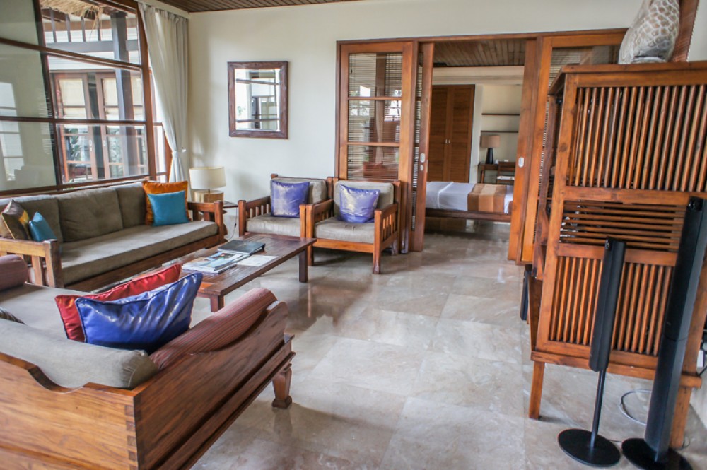 Beautiful two level Balinese style villa located in an exclusive Jimbaran Bay 5* Resort