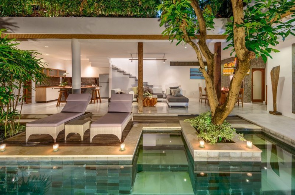 Menakjubkan Modern Tradisional 2 Kamar Tidur Tropical Leasehold Real Estate Dijual di Seminyak