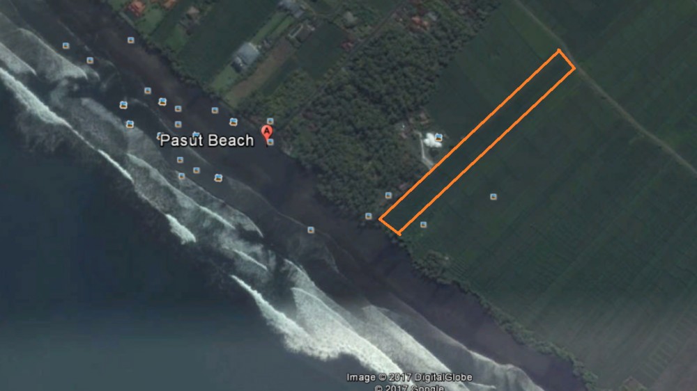 Fantastic beach front land in Pasut Beach - Tabanan