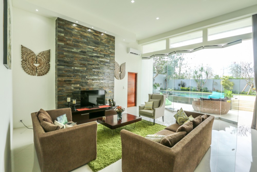 Vila freehold yang modern untuk dijual di Jimbaran