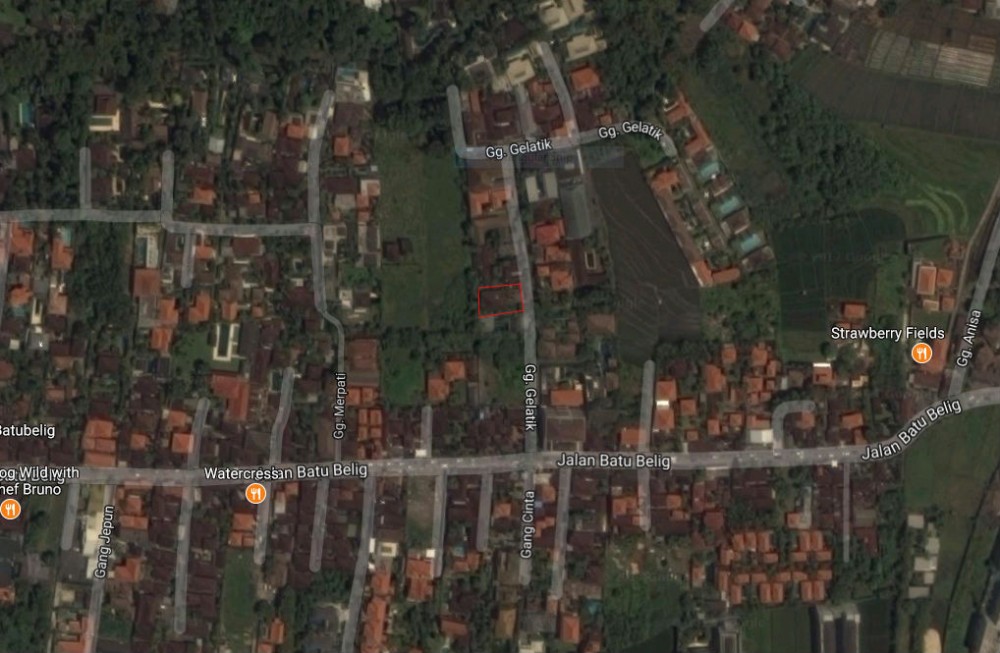 Good Location Land for Sale in Seminyak Area