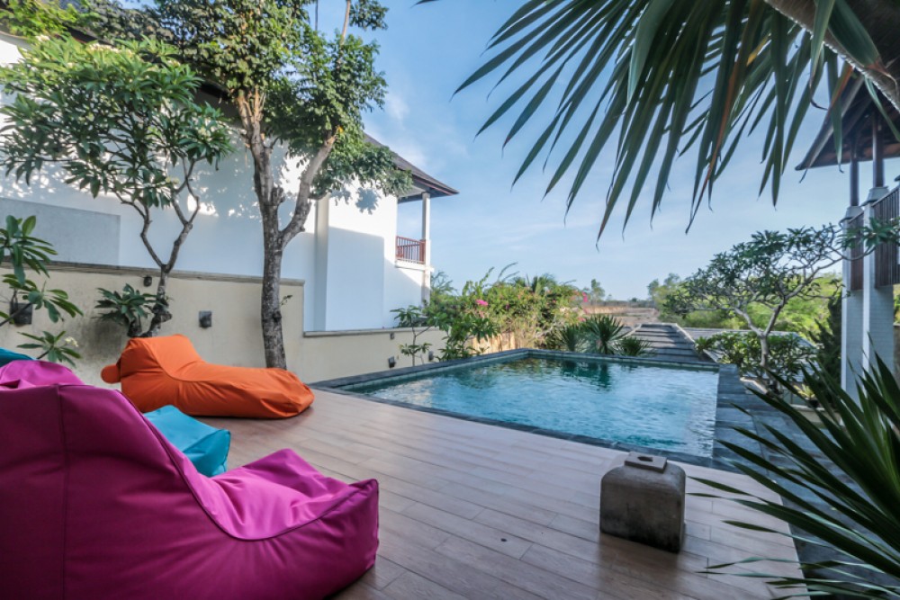 Spektakuler Freehold Villa dengan Ocean View untuk dijual di Nusa Dua