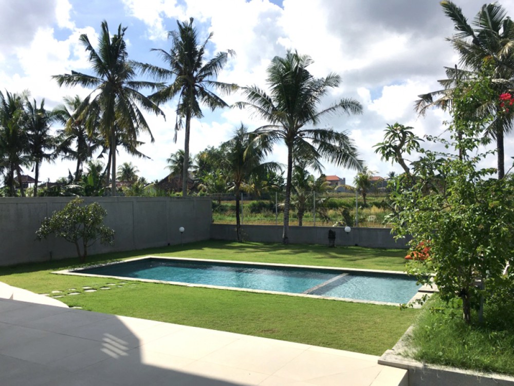 Freehold 3 bedroom villa with rice field view