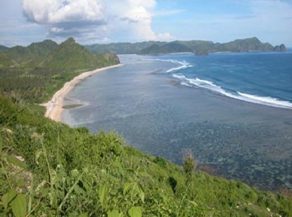 4.47Ha de Magnifique terrain en bord de mer à vendre à Lombok