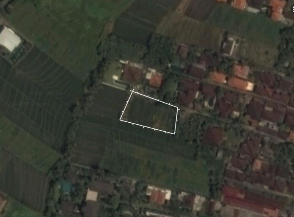 perfect size leasehold land near canggu beach