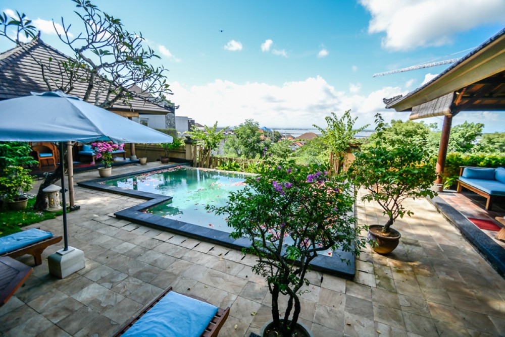 Exclusive Private Freehold Villa with Ocean view for Sale in Jimbaran