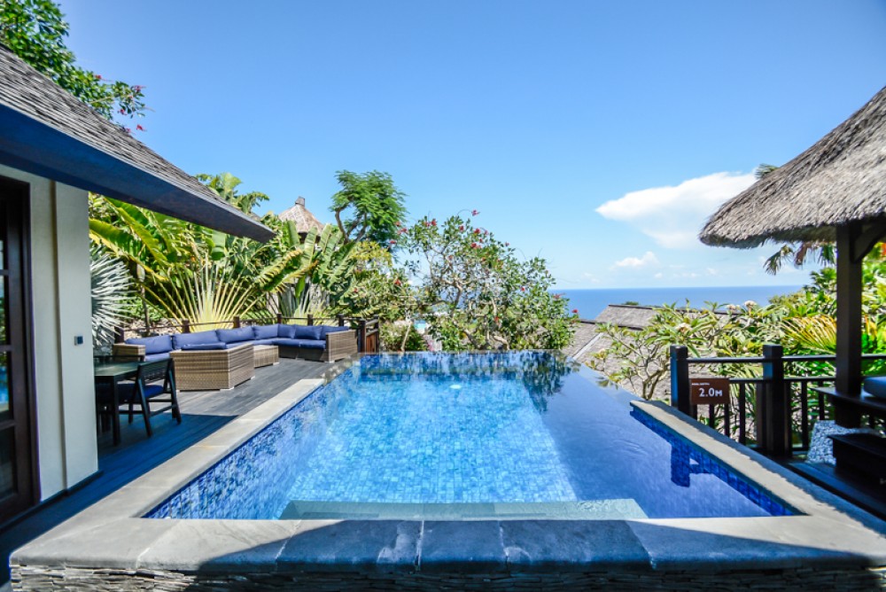 Clifftop Ocean View Freehold Villa à vendre à Ungasan