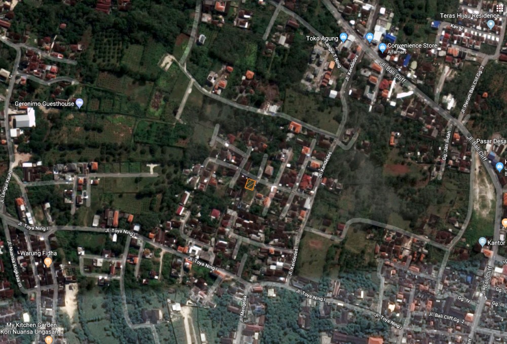 Freehold land for sale in Ungasan