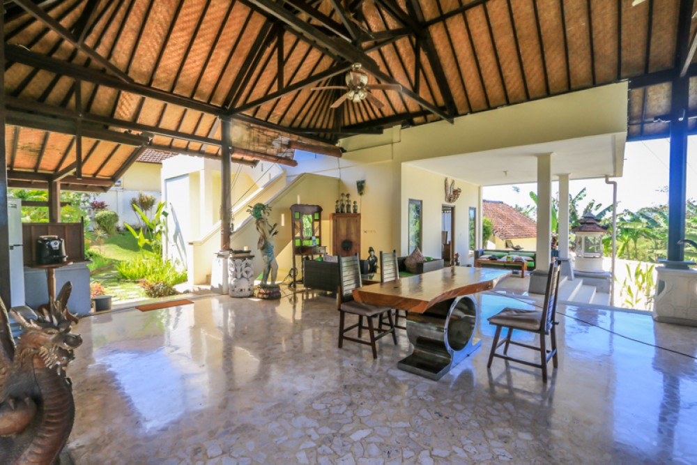 Ocean View Three Bedroom Villa with Spacious Land for sale in Gianyar