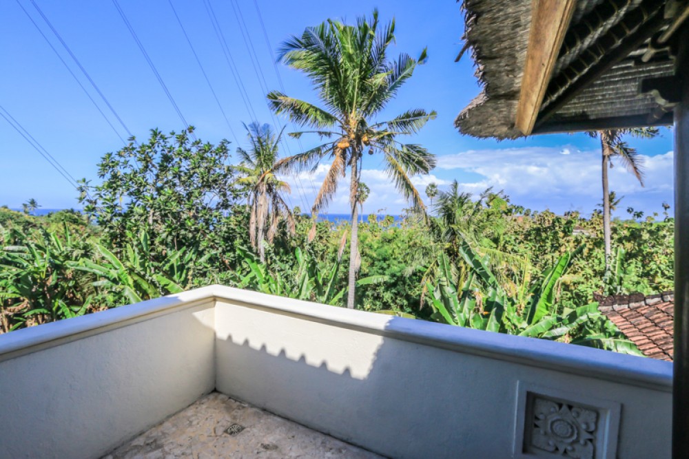 Ocean View Three Bedroom Villa with Spacious Land for sale in Gianyar