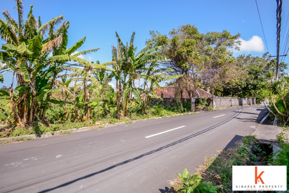 Plot sewa tanah besar di Umalas Tunon