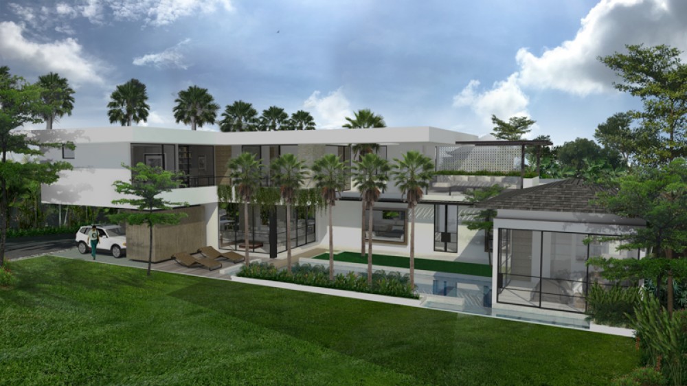 Proyek Rumah Minimalis Freehold Modern Dijual di Canggu