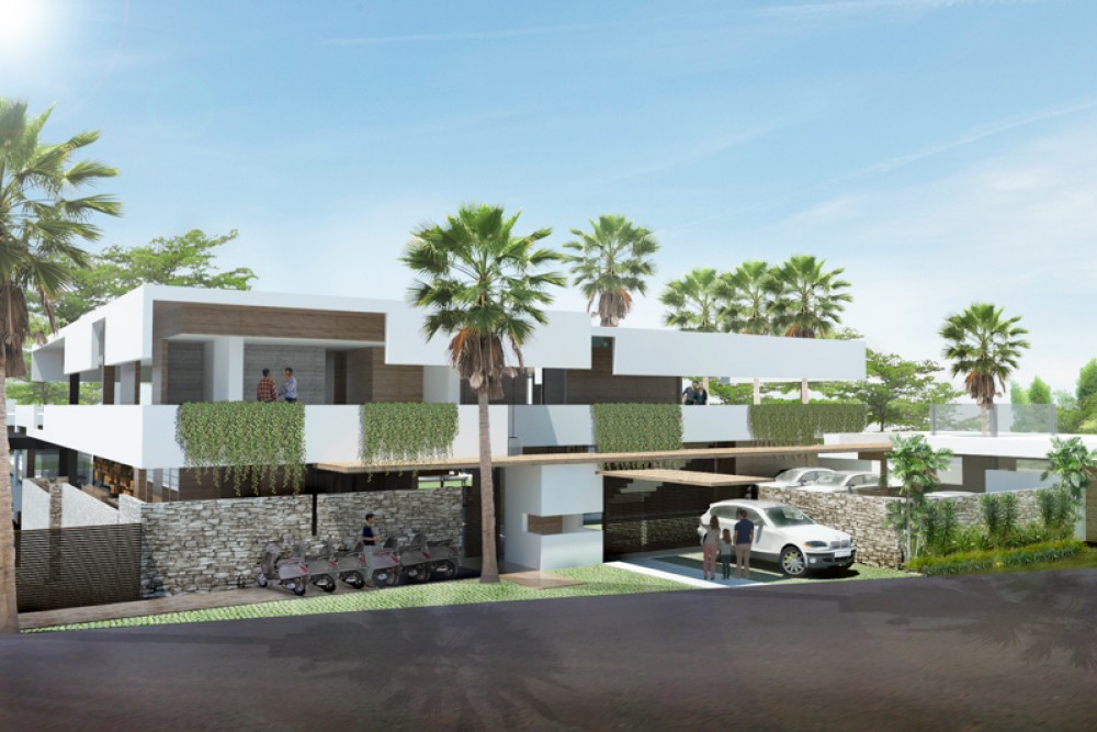 Projet de villa moderne de luxe à vendre à Canggu