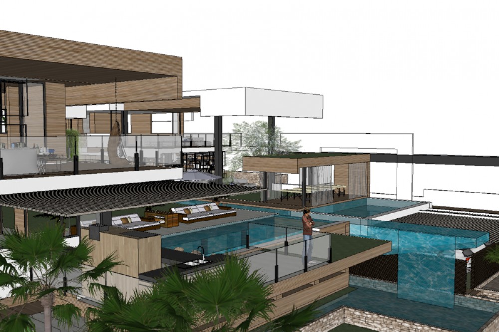 Projet de villa moderne de luxe à vendre à Canggu