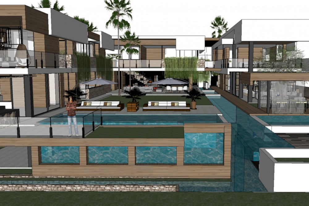 Projet de villa moderne de luxe à vendre à Canggu