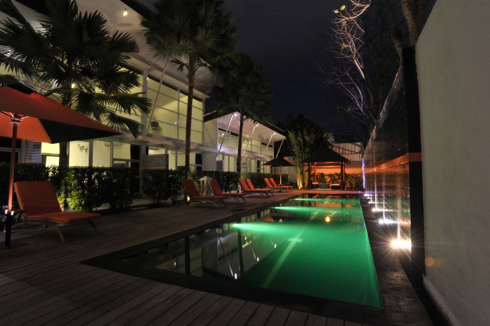 Complexe d'appartements de luxe pour la vente à bail à Seminyak