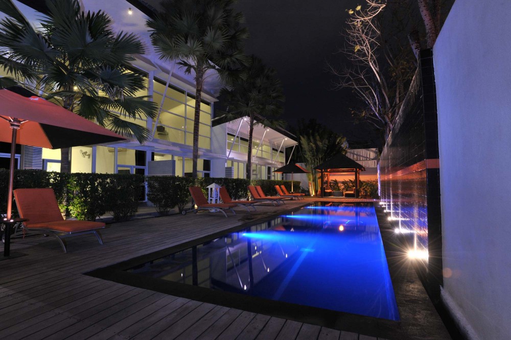 Complexe d'appartements de luxe pour la vente à bail à Seminyak