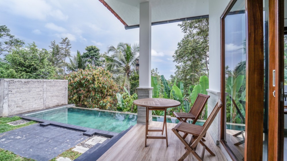 Vila Minimalis Modern dengan Pemandangan Laut untuk Dijual di Jembrana