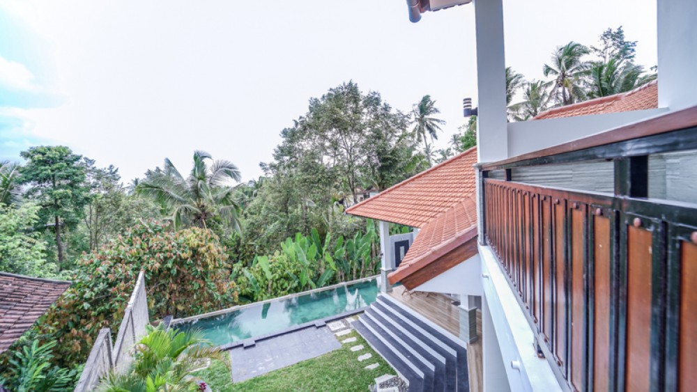 Vila Minimalis Modern dengan Pemandangan Laut untuk Dijual di Jembrana